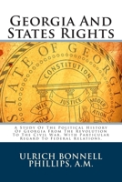 Georgia and state rights 0865541035 Book Cover