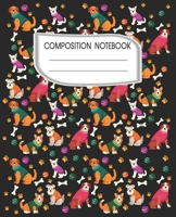 Composition Notebook: Adorable Dog Themed Wide Ruled Composition Notebook For All Dog Lovers 1661146902 Book Cover