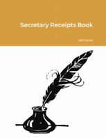 Secretary Receipts Book 1716189500 Book Cover