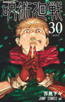 Jujutsu Kaisen 30 (Japanese Edition) 4088843789 Book Cover