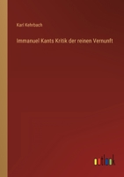 Immanuel Kants Kritik der reinen Vernunft 3368242466 Book Cover