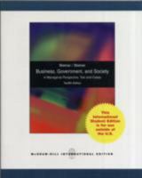 Business Government and Society A Managerial Perspecitve Text and Cases, 12th ed. 0071283579 Book Cover