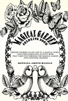 Magical garden: coloring book, mindfulness coloring, painters B09TG43D5S Book Cover