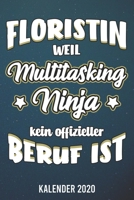 Kalender 2020: Floristin A5 Kalender Planer für ein erfolgreiches Jahr - 110 Seiten (German Edition) 1672325757 Book Cover