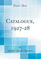Catalogue, 1927-28 0428737145 Book Cover