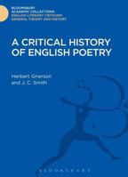 A Critical History of English Poetry 1472508254 Book Cover