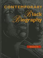 Contemporary Black Biography, Volume 95 1414471750 Book Cover