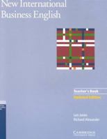 New International Business English Teacher's book 0521455766 Book Cover