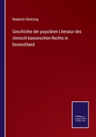 Geschichte der populären Literatur des römisch-kanonischen Rechts in Deutschland 3752537175 Book Cover