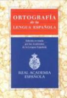 Ortografía De La Lengua Española 842396812X Book Cover