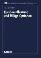Kursbeeinflussung Und Fallige Optionen 3409131779 Book Cover