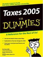 Taxes For Dummies 2005 0764572113 Book Cover