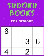 Sudoku Books For Seniors: For Kids Age 8-12 | 50 Puzzles | Paperback | Made In USA | Size 8.5x11 1693695138 Book Cover