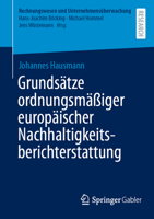 Grundsätze ordnungsmäßiger europäischer Nachhaltigkeitsberichterstattung (Rechnungswesen und Unternehmensüberwachung) (German Edition) 3658517476 Book Cover