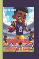 Malik Nabers Children's Book: The Story of a Kid Who Loved to Run and Score Big (Legends in the Making: Young Athletes Who Refused to Lose) B0F2J8SZH8 Book Cover