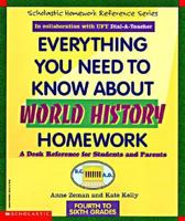 Everything You Need to Know about World History Homework 0613115201 Book Cover