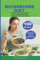 MICROBIOME DIET: Rebalance your gut, transform your health, and accelerate weight loss naturally. B0FJYJ7WWF Book Cover