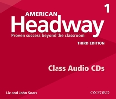 American Headway 3e 1 Class Audio CD 3 Discs 0194725790 Book Cover