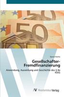 Gesellschafter-Fremdfinanzierung 3639441311 Book Cover