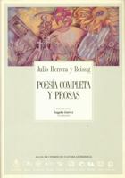 Poesia Completa y Prosas 8489666318 Book Cover
