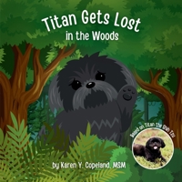 Titan Gets Lost in the Woods (The Adventures of Titan the Shih Tzu) B0DN6B1PSF Book Cover