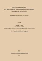 Zur Frage Der Unfalle Im Bergbau 3663041611 Book Cover