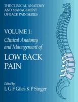 Clinical Anatomy & Management of Low Back Pain 0750623950 Book Cover