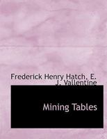 Mining Tables 0554712024 Book Cover