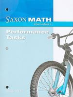 Saxon Math, Intermediate 3 Performance Tasks 1600324967 Book Cover
