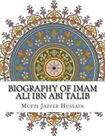 Biography of Imam Ali Ibn ABI Talib 1546571124 Book Cover