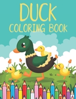 Duck Coloring Book: Color Activity For Toddler & Kids - Fun for Boy and Girl - Cute Gift for Children of Any Age B08PXHL5DQ Book Cover
