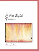 A First English Grammar 1016461046 Book Cover