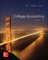 College Accounting Ch 1-13 w/Home Depot 2007 Annual Report 007763991X Book Cover