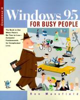 Windows 95 for busy people 007882110X Book Cover