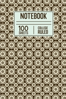 Notebook 100 Sheets College Ruled: 100 Page College Ruled Notebook For Note taking Or Doodling In Class 1089733909 Book Cover