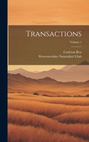 Transactions; Volume 1 1022258621 Book Cover