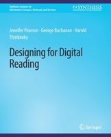 Designing for Digital Reading 303101202X Book Cover