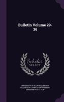 Bulletin Volume 29-36 1246528878 Book Cover