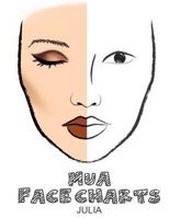 MUA Face Charts Julia 198390452X Book Cover