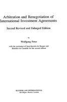 Arbitration and Renegotiation of International Investment Agreements (Journal of International Arbitration Practitioner's Book Series) 9024733146 Book Cover