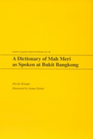 A Dictionary of Mah Meri as Spoken at Bukit Bangkong 0824834933 Book Cover