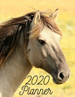 2020 Planner: Weekly Agenda And Organizer With 2020 Calendar New Year And Christmas Gifts For Horse Riders 1671766822 Book Cover