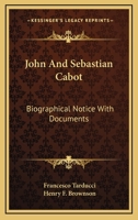 John and Sebastian Cabot 9353974992 Book Cover