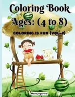 Coloring Book: Coloring is fun - Volume 2 1718001622 Book Cover