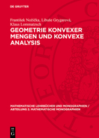 Geometrie Konvexer Mengen Und Konvexe Analysis 3112727541 Book Cover