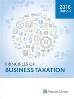 Principles of Business Taxation (2016) 0808040774 Book Cover