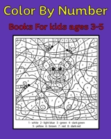 Color By Number Books For kids ages 3-5: 50 Unique Color By Number Design for drawing and coloring Stress Relieving Designs for Adults Relaxation Creative haven color by number Books 1688105093 Book Cover