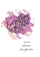 2020 Planner Planificador Monthly : English Spanish ESL Planner Notebook Journal, Monthly Calendar with Coloring Pages, Dot Grid Pages for to Do Lists, Drawings, to Carry in Bag Organizer 1675351007 Book Cover