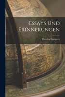 Essays und Erinnerungen 1016675852 Book Cover