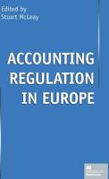 Accounting Regulation in Europe 0333694600 Book Cover